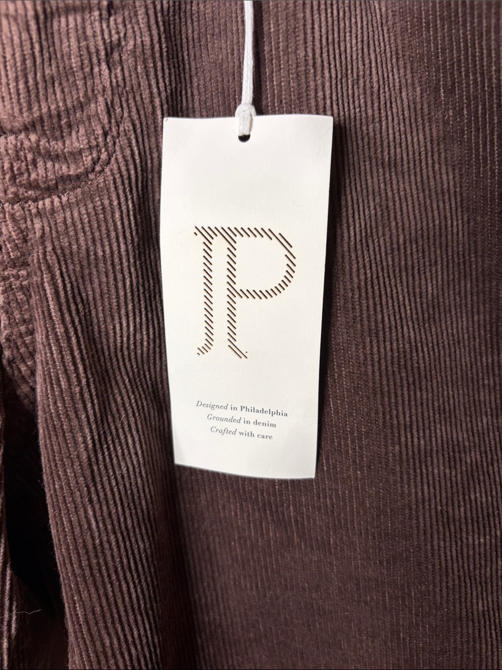 Pilcro Straight-Leg Corduroy Jeans in Brown - Picture 4 of 6